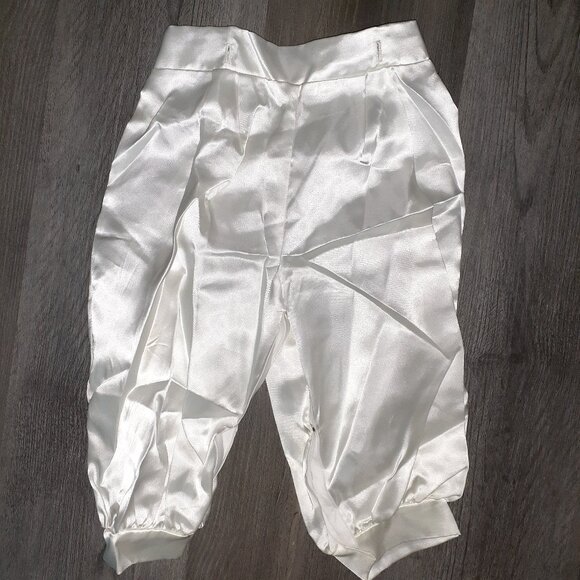 TODDLER'S SATIN IVORY CHRISTENING OUTFIT - 4T - Picture 5 of 16